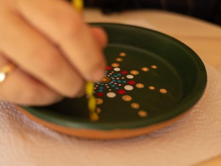 dottingworkshop dottingsessie stippenmetkleur stippen met acrylverf acrylverf